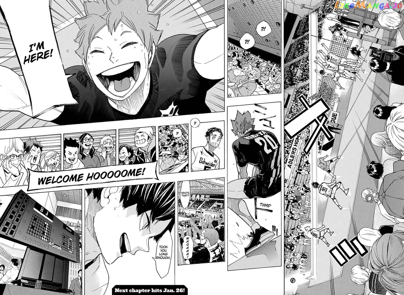 Haikyuu!!, Chapter 380 image 14